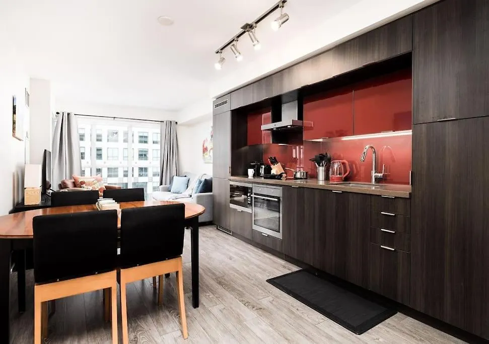 טורונטו Welcoming Downtown Condo With Wfh Setup Balcony 0*,  קנדה